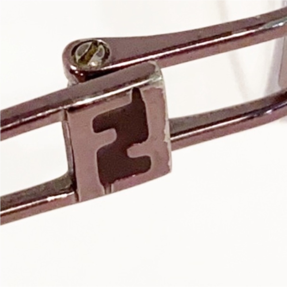Authentic Fendi luxury designer signature prescription eyeglasses frames - Picture 8 of 11